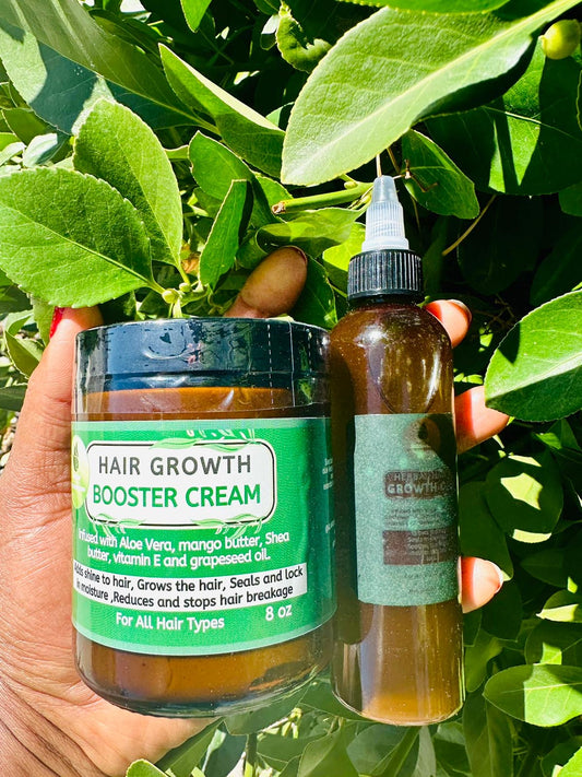 Booster Cream & Growth Oil